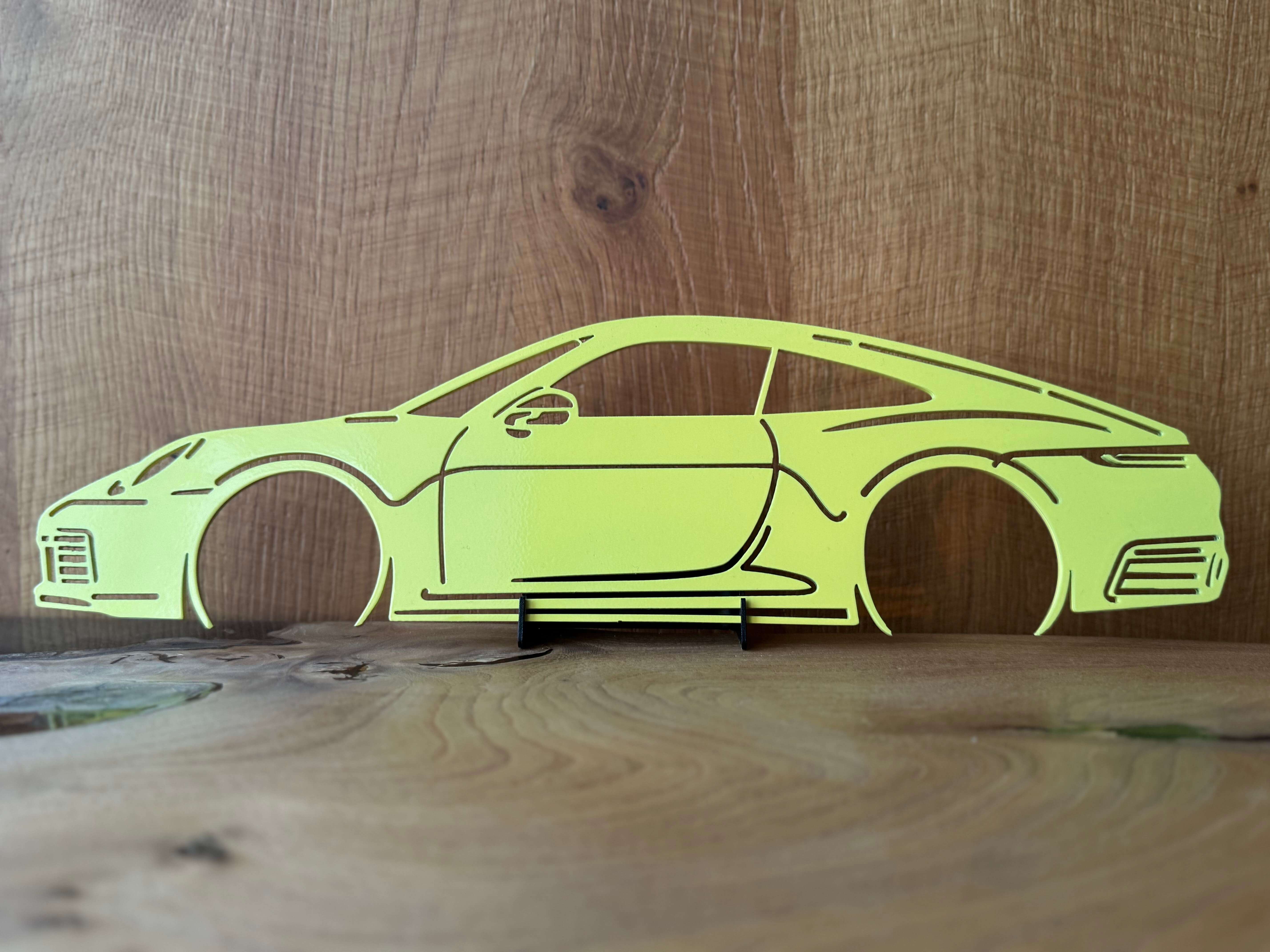 Porsche 911 (992) — жёлтый