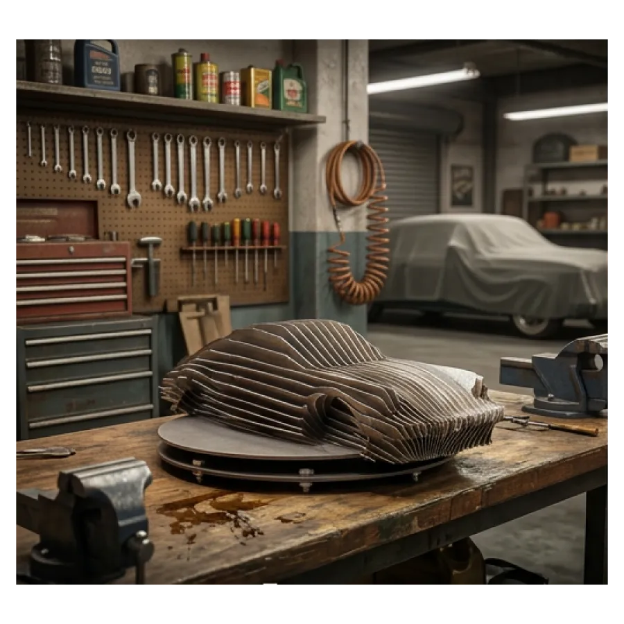 Porsche 911 G-Modell — вид сбоку на комоде