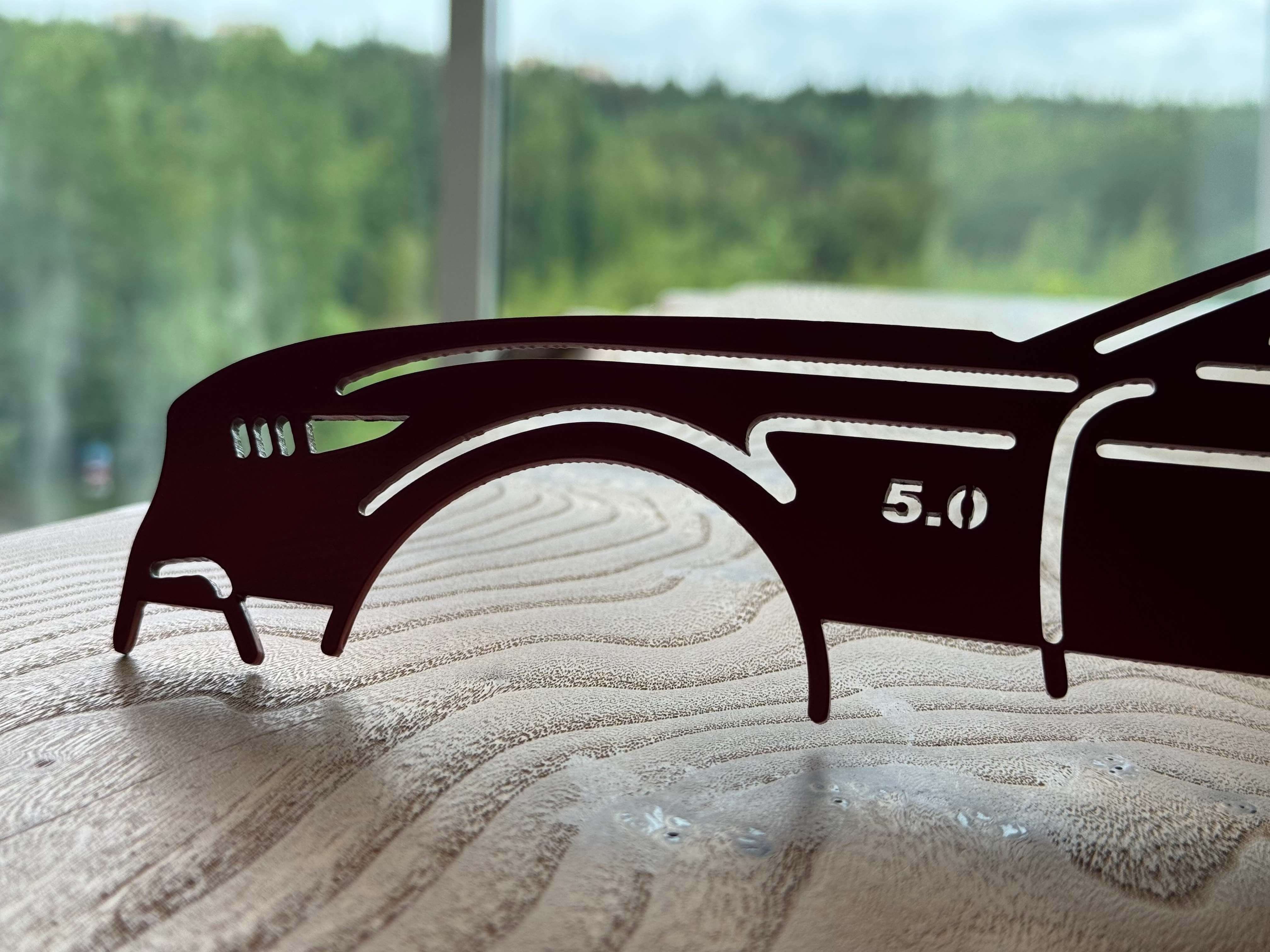 Ford Mustang — деталь крупно